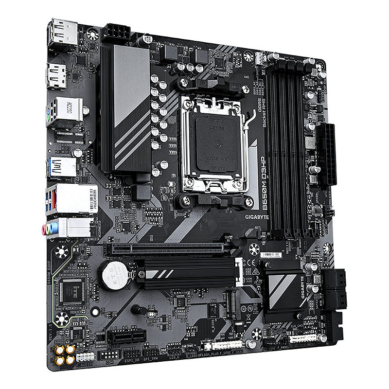 GIGABYTE B650M D3HP bundkort AMD B650 Sokkel AM5 micro ATX - Billede 2